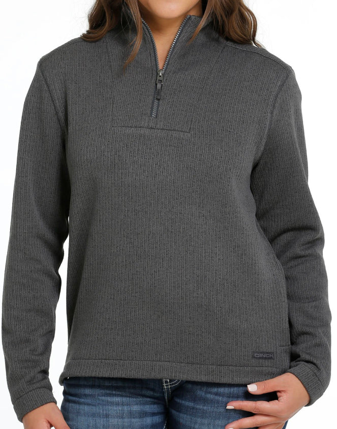 Charcoal 1/4 Zip Sweater