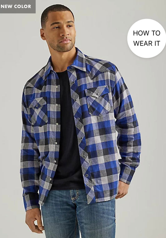 Buffalo Blue Flannel