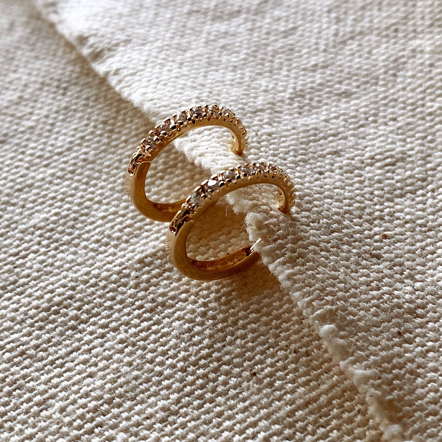 Celeste CZ Hoops