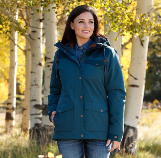 Teal Barn Coat