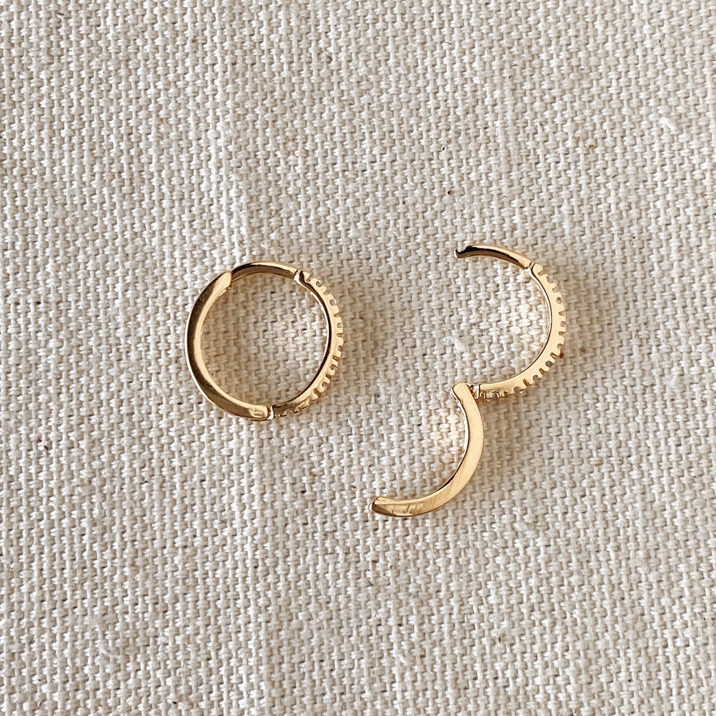 Celeste CZ Hoops