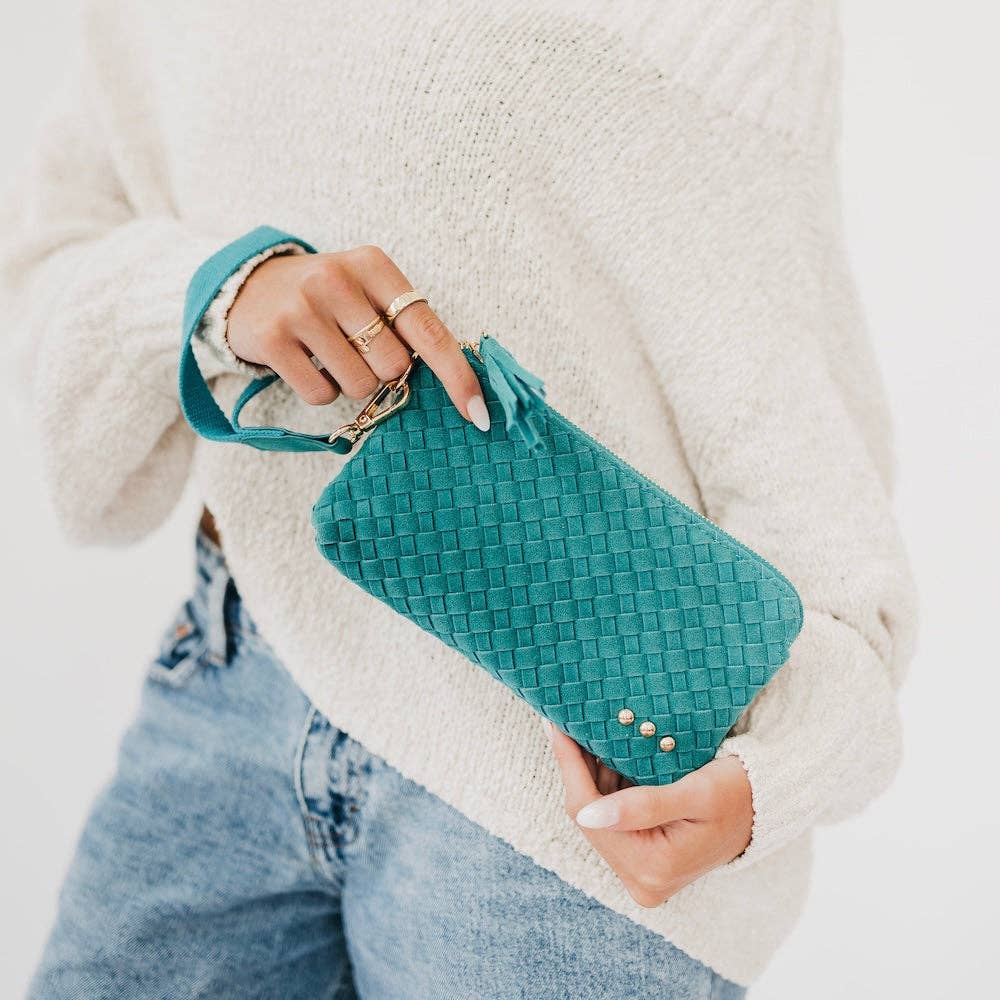 Emma Woven Clutch
