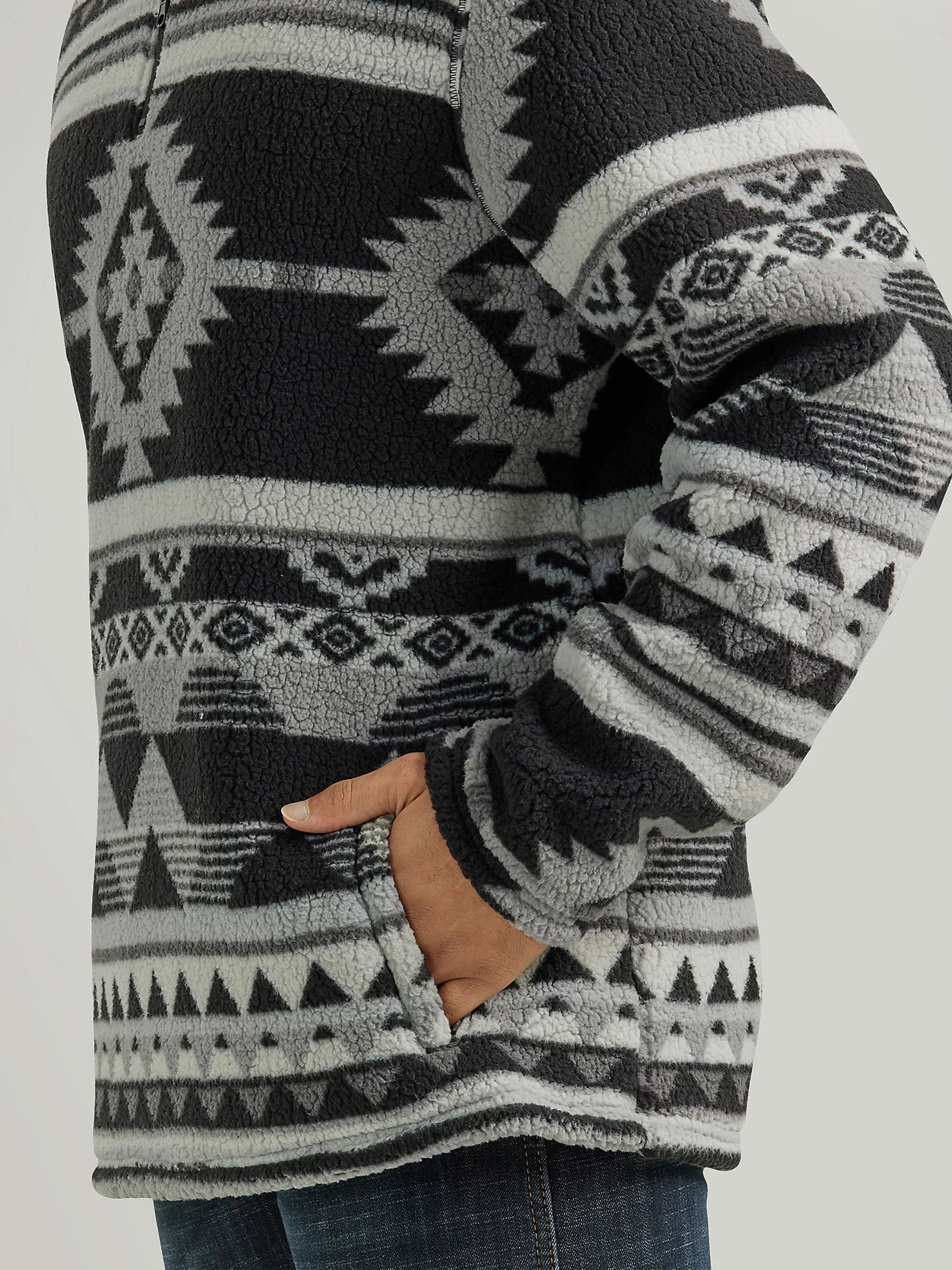 Men's reverve geometric fleece cardigan online