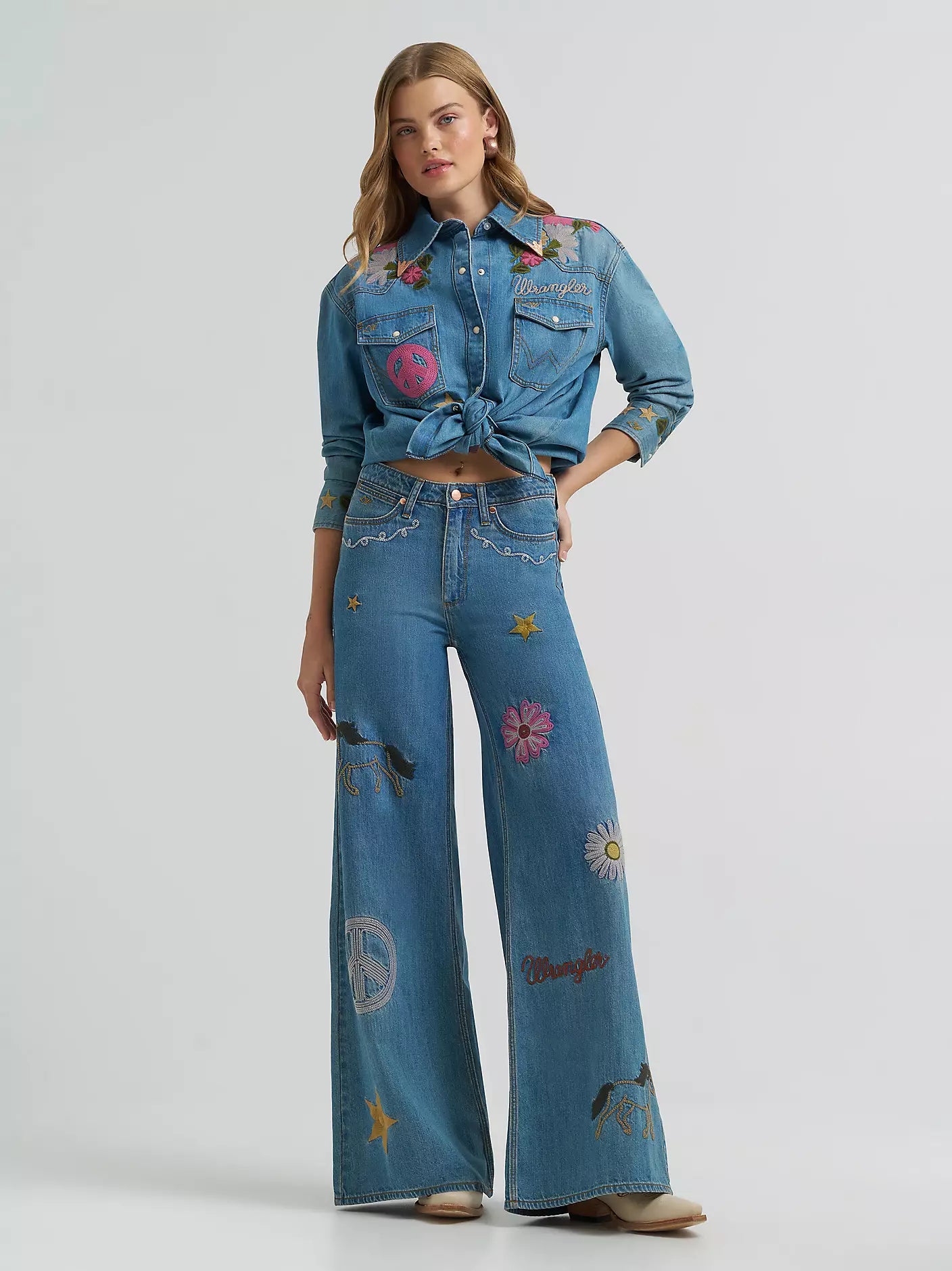 Embroidered ￼ ￼