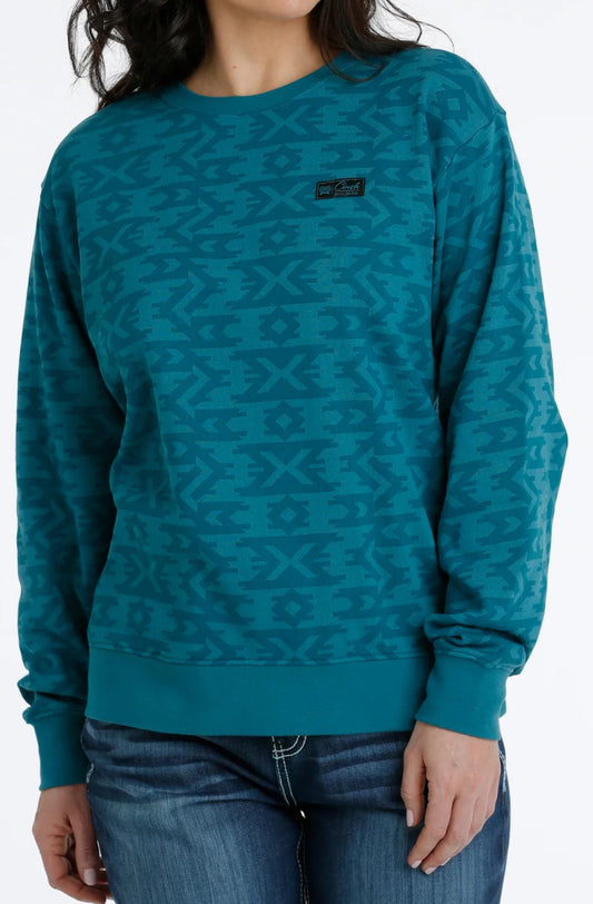 Teal CrewNeck