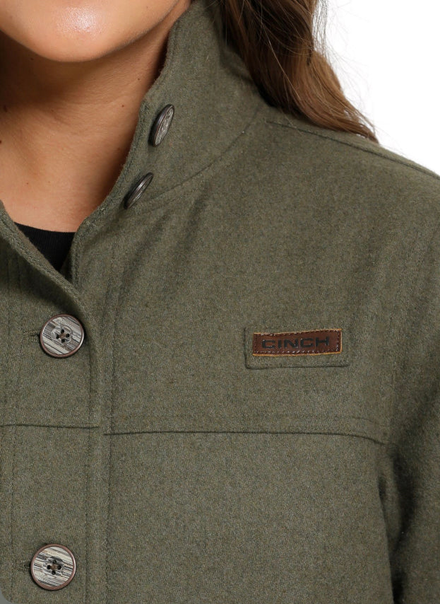 Twill Olive Jacket