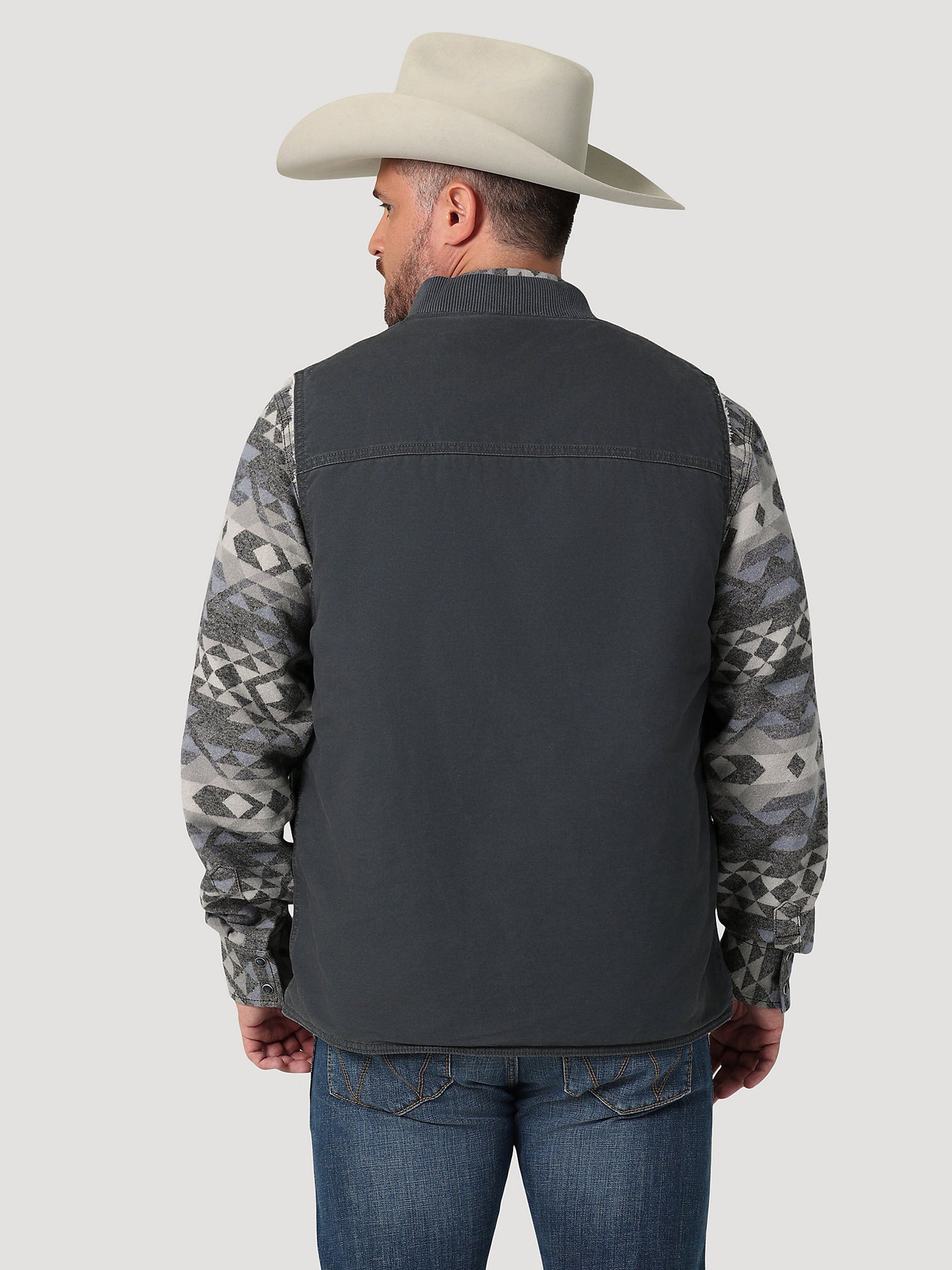 Grey Sherpa Vest