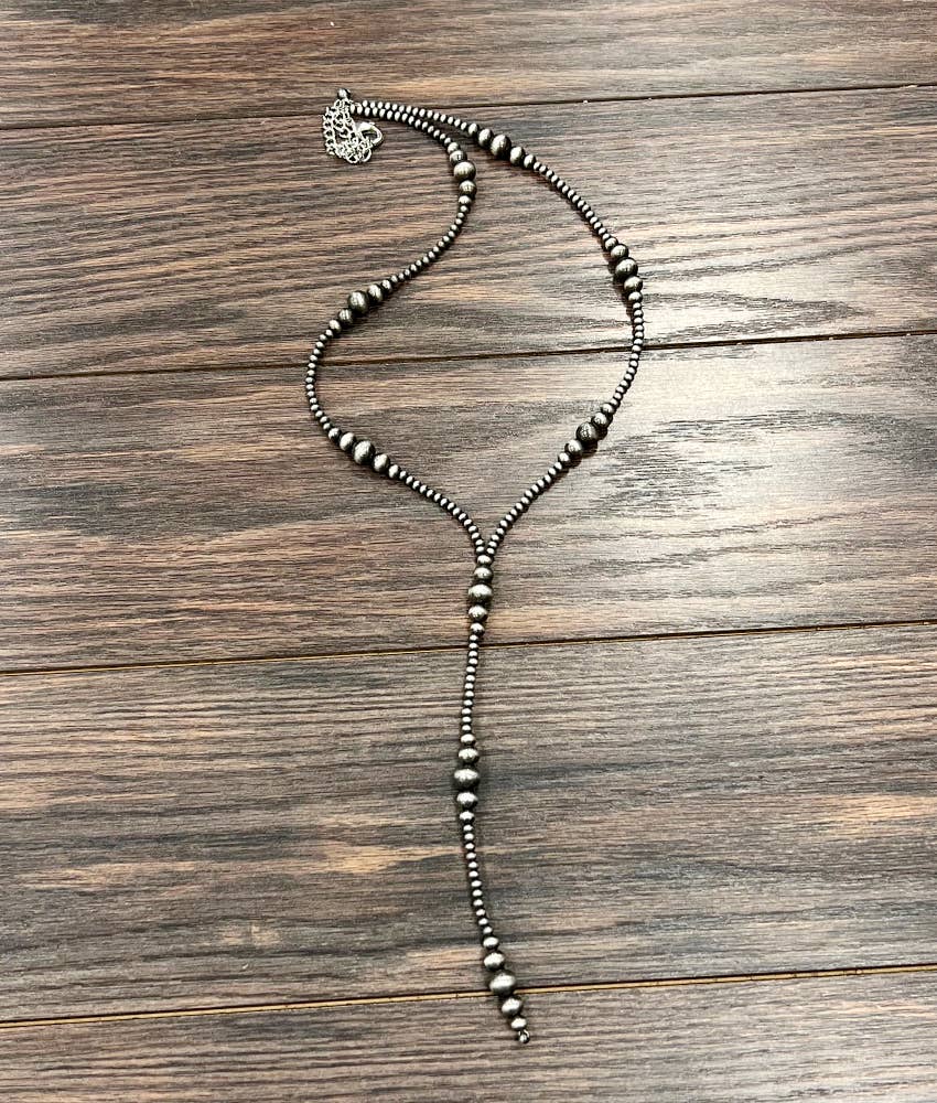 Western Bead Y-Necklace