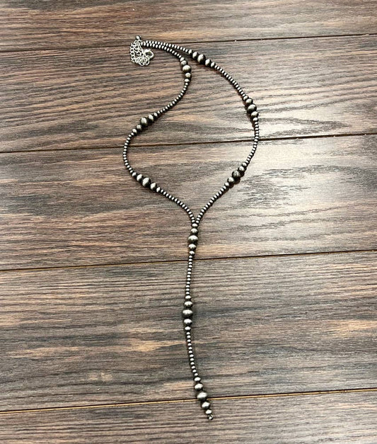 Western Bead Y-Necklace
