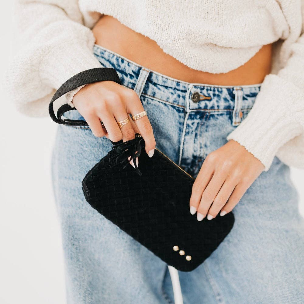 Emma Woven Clutch